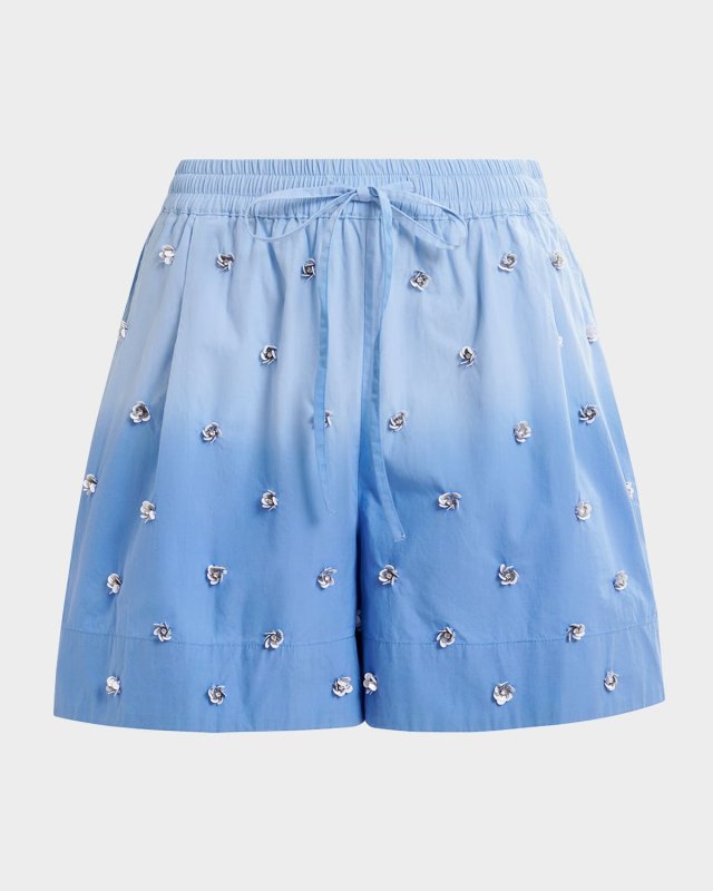 Hichigan Embellished Ombre Shorts